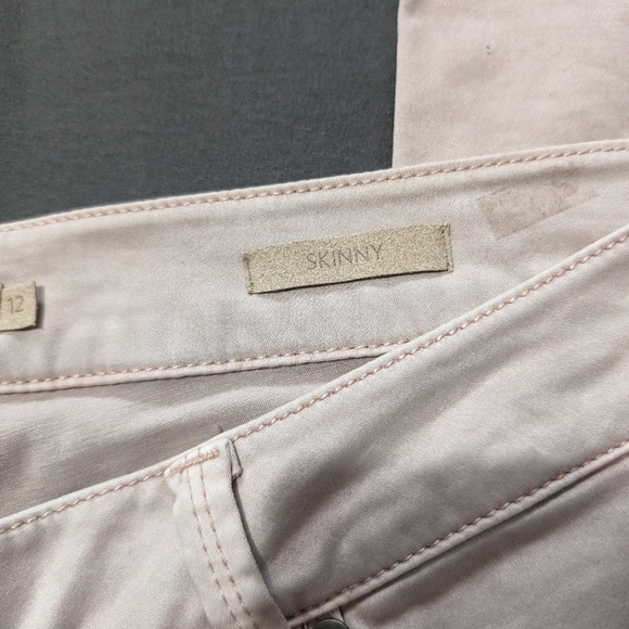 Max jeans skinny leg light pink size 12 - Picture 6 of 8